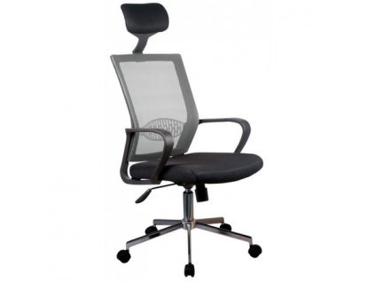Kancelářská židle OCF-9, šedá