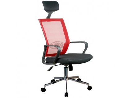 Kancelářská židle OCF-9, červená