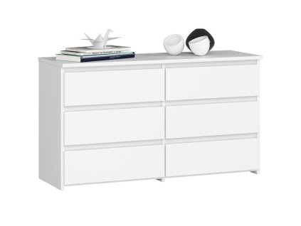 Komoda CL100 6SZ - bílá