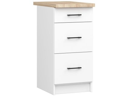 szafka kuchenna oliwia s 40cm 3s biala