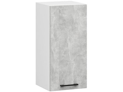 wiszaca szafka kuchenna oliwia w 30cm biala beton