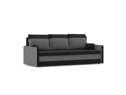 Velká rozkládací pohovka MILTON model 2 (Barevná varianta Černá/šedá)
