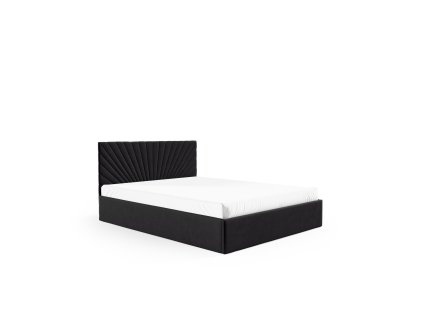 Postel LUCY 4 160x200 cm (Barevná varianta Černá)