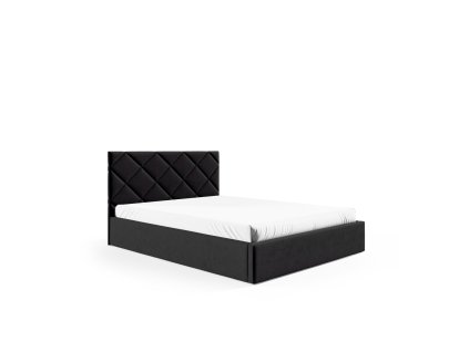 Postel LUCY 8 120x200 cm (Barevná varianta Černá)