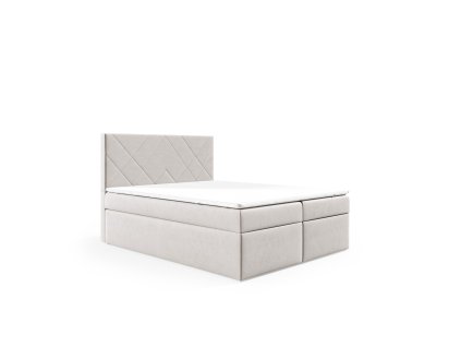 Postel 72 180x200 cm s úložným prostorem (Barevná varianta Krémová)
