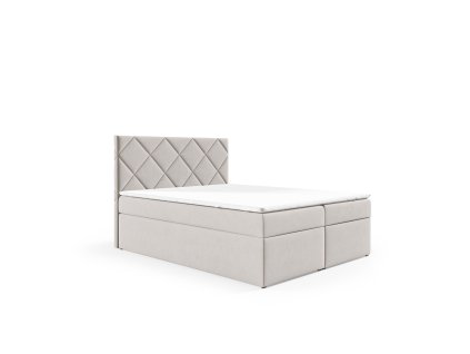 Postel 75 120x200 cm s úložným prostorem (Barevná varianta Krémová)