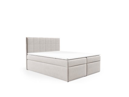 Postel 78 180x200 cm s úložným prostorem (Barevná varianta Krémová)