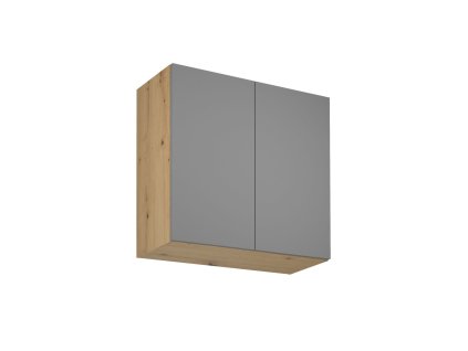 Závěsná kuchyňská skříňka LANGEN G80 (Barevná varianta Dub artisan/béžová)