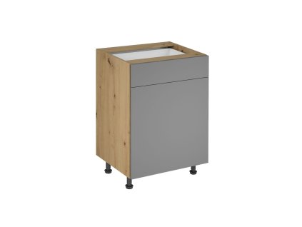 Kuchyňská skříňka LANGEN D60S1 (Barevná varianta Dub artisan/béžová)