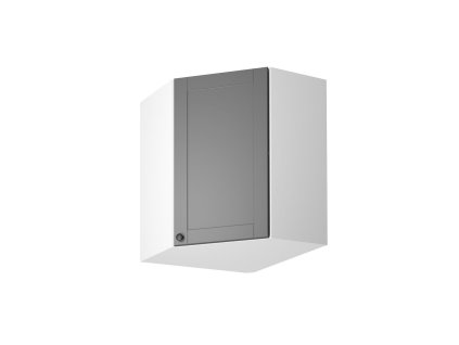 Závěsná kuchyňská skříňka LINEA G60N (Barevná varianta Bílá-šedá)