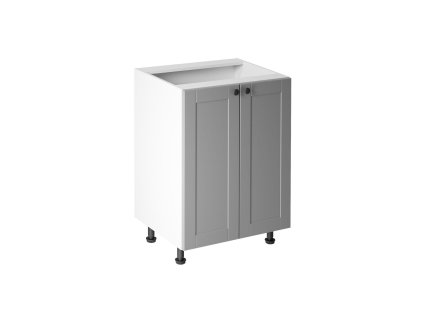 Kuchyňská skříňka LINEA D60 (Barevná varianta Bílá-šedá)