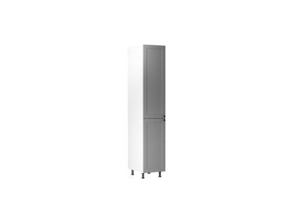 Kuchyňská skříň LINEA D40SP (Barevná varianta Bílá-šedá)