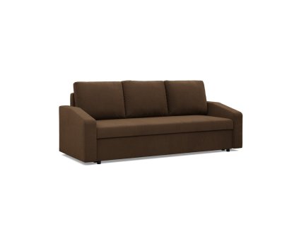 Velká rozkládací pohovka NEO - zkosený bok - model 2 (Barevná varianta Hnědá)