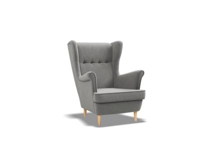 Dětské křeslo ušák VELO mini - model 3 (Barevná varianta Šedá I)