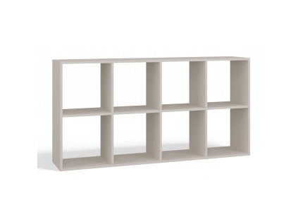 Regál MALAX 2x4 - béžová