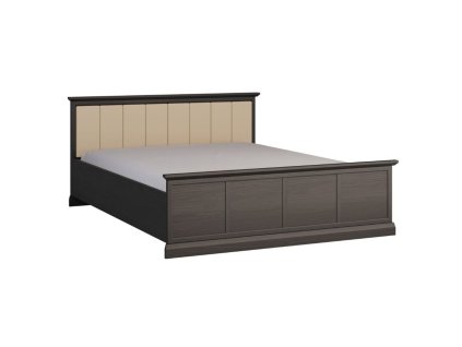 Postel LUCCA L160S (Barevná varianta Černohnědá/dub craft)
