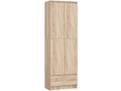 regal biurowy szafa r 60cm clp 1 szuflada 2 drzwi dab sonoma 20251009 092030