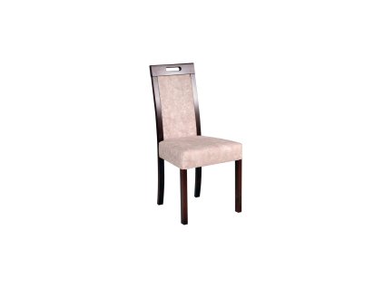 Jídelní židle ROMA 5 (Barevná varianta dřeva Černá, Barevná varianta tkaniny Tkanina 8B)