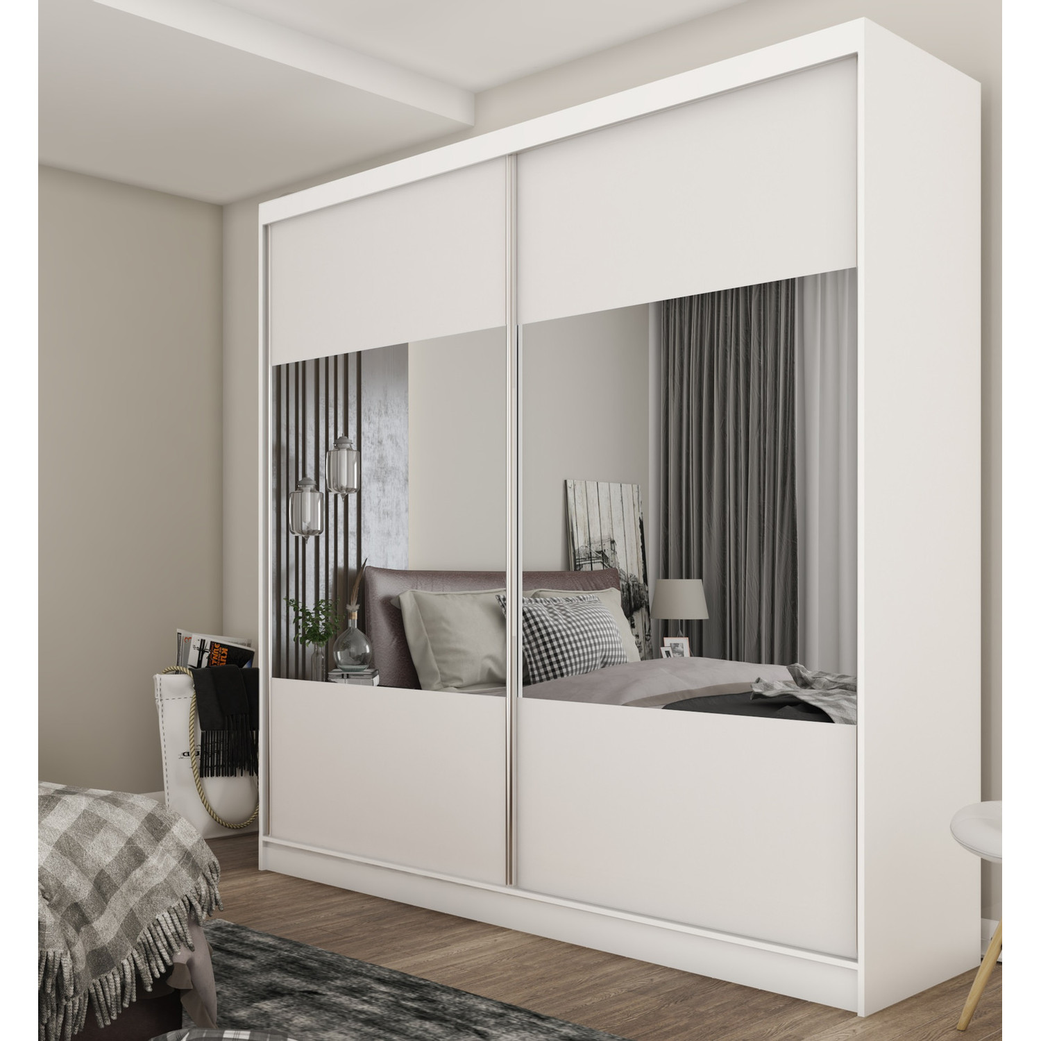Kvalitní Šatní Skříň Celeste 200 cm