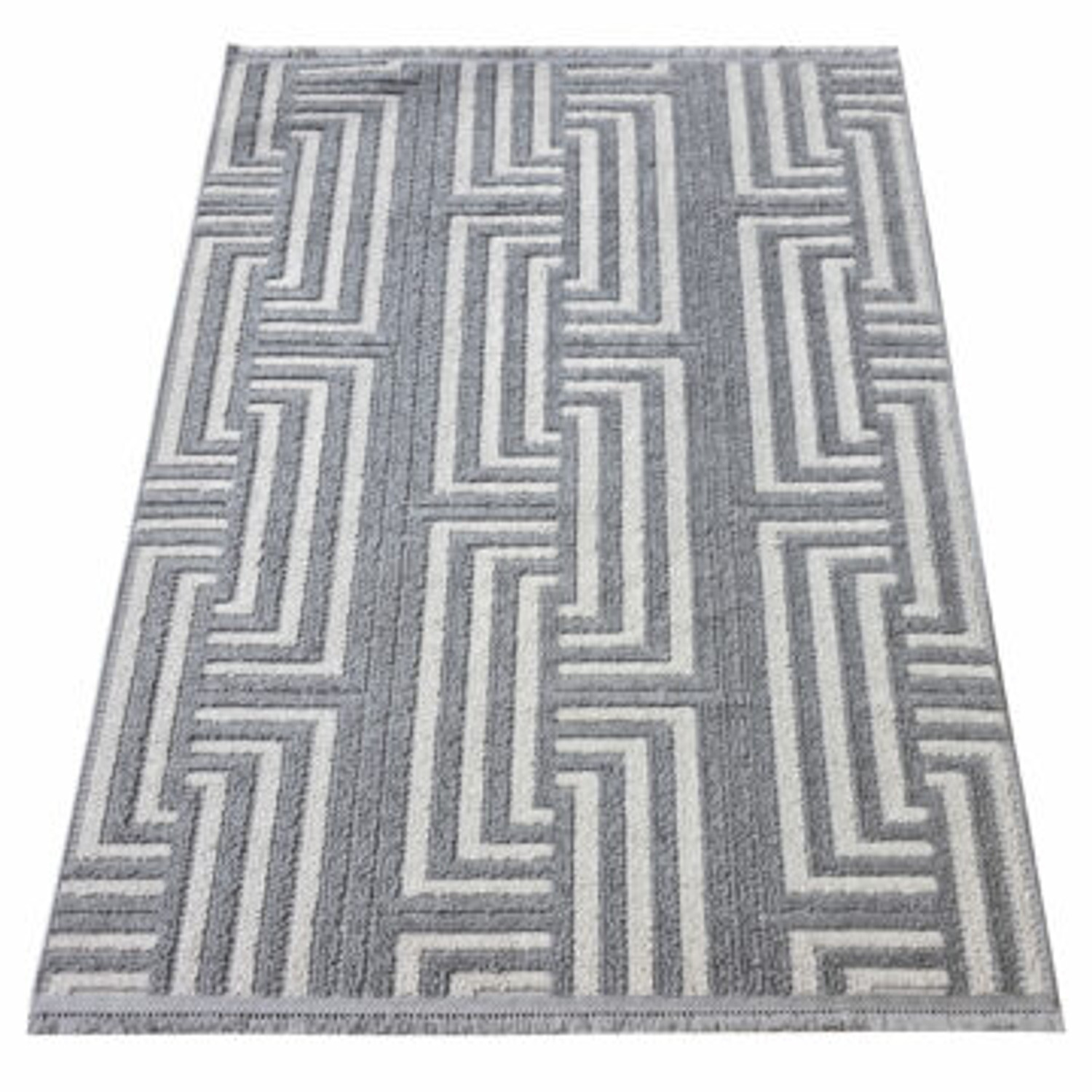 Koberec MILANO 011 gray cream - 80x150 cm