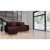 Rozkládací rohová sedačka FILIP 2 (Barevná varianta Hnědá)