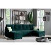 Rozkládací rohová sedací souprava 108U DAVID (Barevná varianta Zelená)