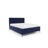 Postel MACKENZIE 24 STANDARD 160x200 cm - černé nohy (Barevná varianta Modrá)