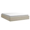 Postel LUCY 1 160x200 cm (Barevná varianta Krémová)