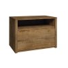 Noční stolek Montana SN (Barevná varianta Dub lefkas / šedá)