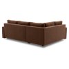Rohová rozkládací sedací souprava GRANDE PLUS - mikro (Barevná varianta Cappuccino, Strana sedací soupravy Levá)