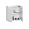 szafka wiszaca w 60cm fin 2d bialy polysk