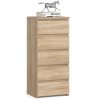 komoda cl5 40 cm 5 szuflad dab sonoma
