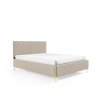 Postel PK 29 140x200 cm - zlaté nohy (Barevná varianta Krémová)