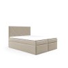 Postel 72 160x200 cm s úložným prostorem (Barevná varianta Krémová)