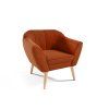 fotel 192 velutto 33 nogi natura