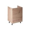 Kuchyňská skříňka LANGEN D60Z-P/L (Barevná varianta Dub artisan/béžová)