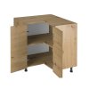 Kuchyňská skříňka LANGEN D90N (Barevná varianta Dub artisan/béžová)