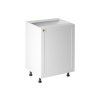 Kuchyňská skříňka LINEA D60-P/L (Barevná varianta Bílá-šedá)