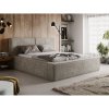 Čalouněná postel PIAVE rozměr 140x200 cm (Barevná varianta Šedá I)