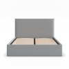 Čalouněná postel PAOLA 140x200 cm s roštem (Barevná varianta Šedá I)