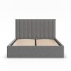 Čalouněná postel POLLA 140x200 cm s roštem (Barevná varianta Šedá I)