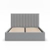 Čalouněná postel POLLA 160x200 cm s roštem (Barevná varianta Šedá I)