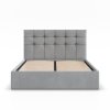Čalouněná postel SORIA 140x200 cm s roštem (Barevná varianta Šedá I)