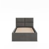 Čalouněná postel BORGO 90x200 sm s roštem (Barevná varianta Černá)