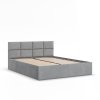 Čalouněná postel BORGO 180x200 cm s roštem (Barevná varianta Šedá I)