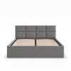 Čalouněná postel BORGO 180x200 cm s roštem (Barevná varianta Šedá I)
