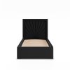 Čalouněná postel VASTO 90x200 cm s roštem (Barevná varianta Černá)