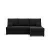 Rozkládací rohová sedací souprava DELI (Barevná varianta Černá)