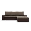Rohová sedací souprava TORONTO (Barevná varianta Hnědá, Strana sedací soupravy Levá)
