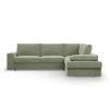 Rohová rozkládací sedací souprava FESTINA (Barevná varianta Zelená, Výběr strany Levá)